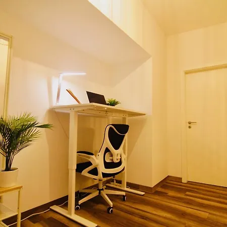 Fewozauber - Domspatz, 50qm, Top-lage, Style, Dachterrasse, Business Lejlighed