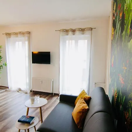 Appartement Fewozauber - Domspatz, 50qm, Top-lage, Style, Dachterrasse, Business